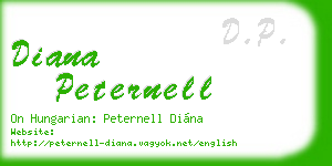 diana peternell business card